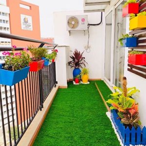 چمن و گرین وال مصنوعی